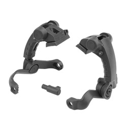 Earmor - Sada pro montáž na lištu M16 pro Earmor Mark 3 na lišty ARC - černá