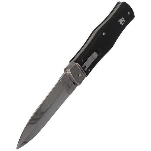 Mikov - Automatický pružinový nůž Predator ABS Black Clip - 241-NH-1/N BK