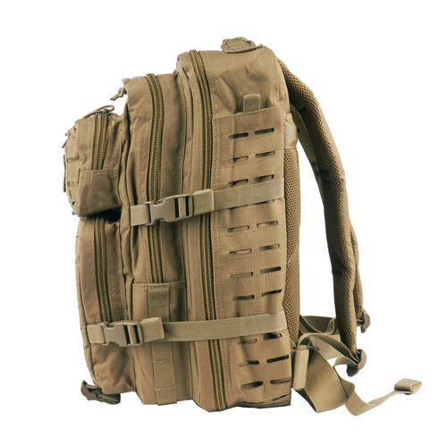 Mil-Tec - Velký útočný batoh s laserovým řezem - Coyote Tan - 14002705