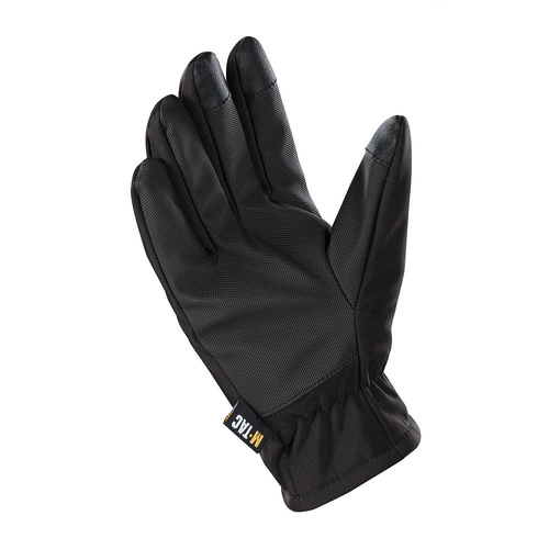 M-Tac - taktické rukavice Soft Shell Thinsulate - černé - 90308002