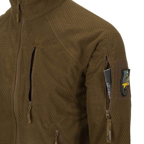 Helikon - Bunda Alpha Tactical Grid Fleece - námořnická modrá - BL-ALT-FG-37