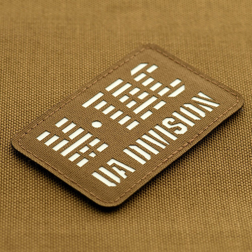 M-Tac - Nášivka UA Division - Cordura 500D - Fluorescenční - Coyote/GID - 51144599