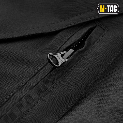 M-Tac - Taktické kalhoty Aggressor Gen.II Flex - Ripstop - černé - 20058002