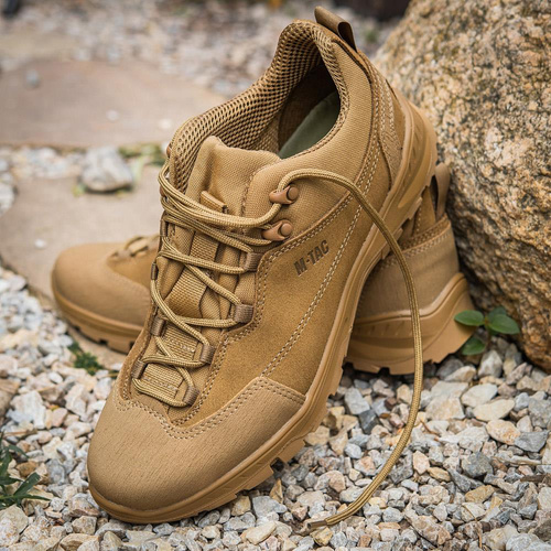 M-Tac - Patrol R Tactical Sneakers - kůže - Coyote - 30203905 