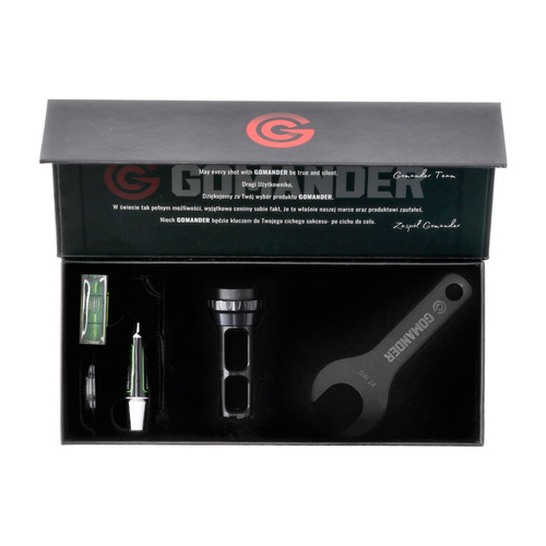 Gomander - Ústní brzda Raptor - 7,62 mm - M14x1 - černá - TB0.10178_1-M14