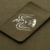 M-Tac - nášivka s nápisem Crow Banner - 500D Cordura - laserem řezaná - fluorescenční - zelená Ranger/GID - 51171239