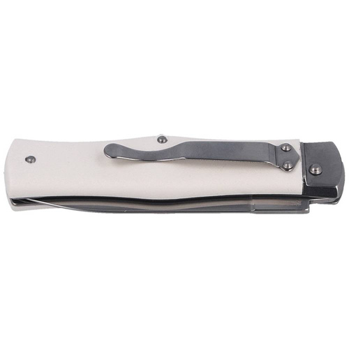 Mikov - Pružinový nůž Predator - ABS White - AISI 420 - Bílá - 241-NH-1/N BÍLÁ