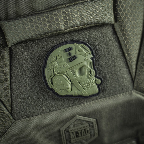 M-Tac - Válka je peklo - PVC 3D - Olive - 51328001