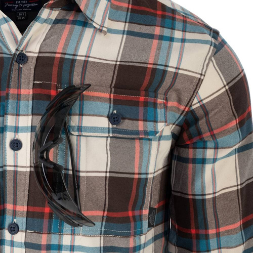 Helikon - Košile Greyman - Foggy Meadow Plaid - KO-GMN-NS-PI
