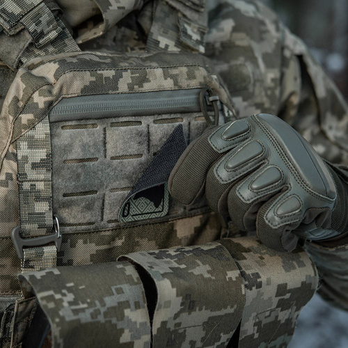 M-Tac - Nášivka Piková dáma - Cordura 500D - Ornament - Olive - 51362001