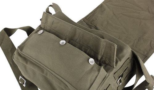 Mil-Tec - Taška přes rameno BW - Bavlna - Zelená OD - 13710001