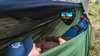 Lesovik - Turistická houpací síť DRAKA s moskytiérou a závěsem SNEKA - Treetop Green