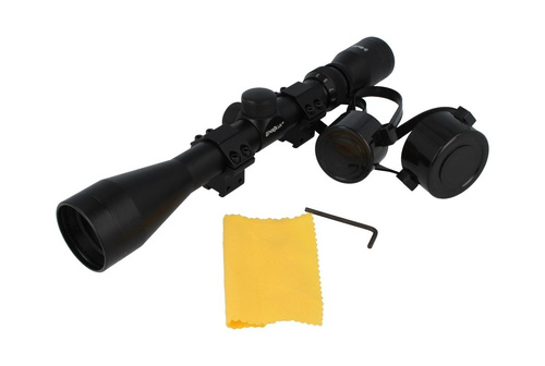 Lensolux - Puškohled 3-9x40, zaměřovač R4 - 19351