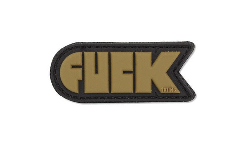 101 Inc. - 3D nášivka - F*ck - OD Green - 444130-5138