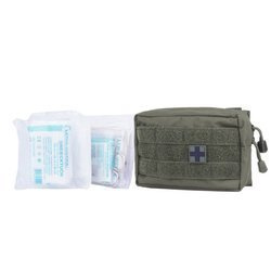 Mil-Tec - Malá 25dílná sada první pomoci MOLLE - OD Green - 16025301