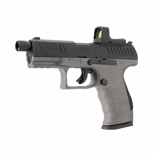Walther - CO2 PPQ M2 Q4 TAC Combo vzduchovka 4,6" s červeným bodem Umarex RDS 8 - 4,5 mm - 5.8420-1