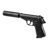 Umarex - ASG replika pistole Walther PPK/S SD - zelený plyn - černá - 2.6558