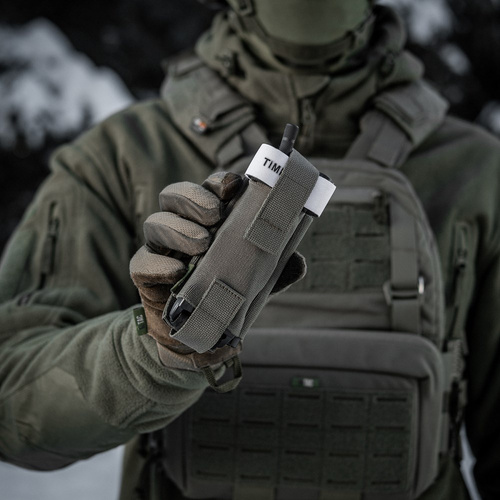 M-Tac - Taktická kapsa na škrtidlo s panelem Molle Gen. III - zelená Ranger - 10137323