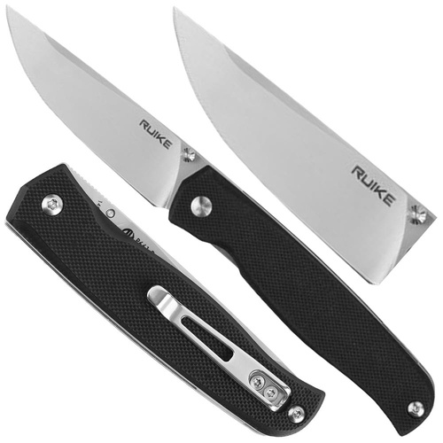 Ruike - Zavírací nůž P661-B - černý - 340-046