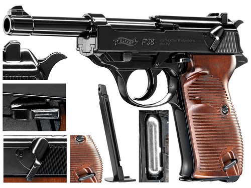 Umarex - Vzduchovka Walther P38 - 4,5 mm - 5.8089
