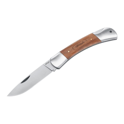 Umarex - Zavírací nůž Walther Classic Drop 1 - stříbrná/bruneta - 5.2053
