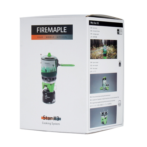 Fire Maple - Star X2 Camping Stove - plynový - zelený - FMS-X2