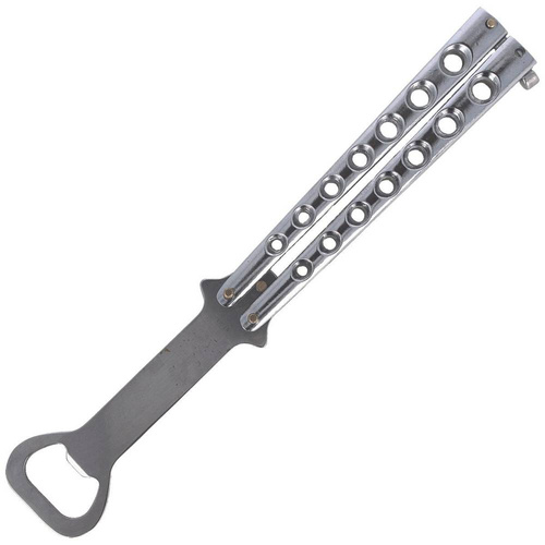 Herbertz Solingen - Otvírák na lahve Balisong - chrom - 571113