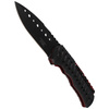 Herbertz Solingen - Nůž Black Drop Point Folder 95 mm - 208312