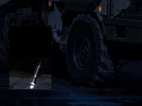 Fenix - TK30 dobíjecí laserová svítilna - 5000 mAh - 500 lumenů