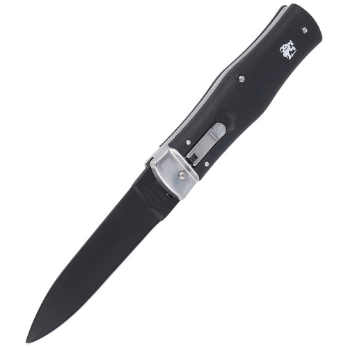 Mikov - Pružinový nůž Predator ABS 241-NH-1/KP - AISI 420 - černý - V1707509