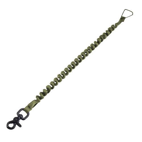 Cetacea Tactical - Trigger Snap Covered Mini Coil Tether - Olive Drab - TA-MCT3-OD