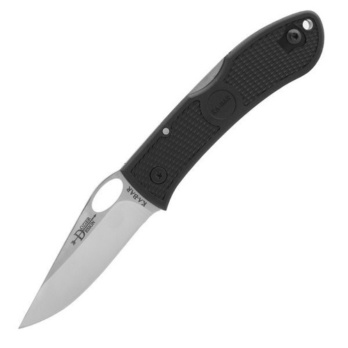 Ka-Bar 4065 - Zavírací nůž Dozier s výřezem na palec - černý