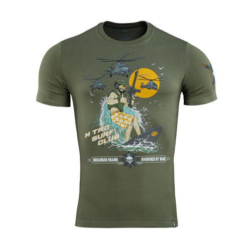 M-Tac - Tričko Surf Club - Light Olive - 80062038