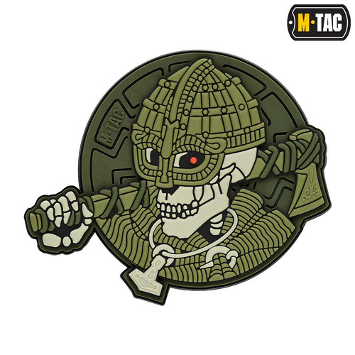 M-Tac - Morální nášivka - Nemrtvý viking 3D PVC - Olivová - 51157001