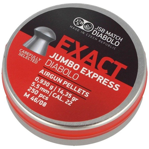 JSB - Exact Jumbo Express - 5,52 mm - 250 ks - 546277-250