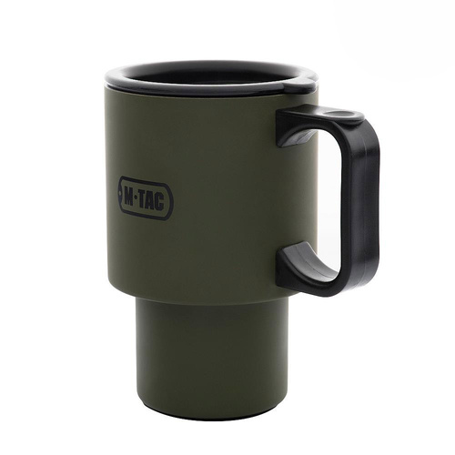 M-Tac - Termohrnek s víkem - 450 ml - olivový - 60010001