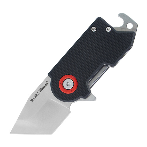 Smith&amp;Wesson - Zavírací nůž Benji - 8Cr13MoV - Tanto - G10 - Black - 1122566