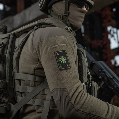 M-Tac - Helmet of Terror Map Patch - výšivka - černá/olivová - 51392201
