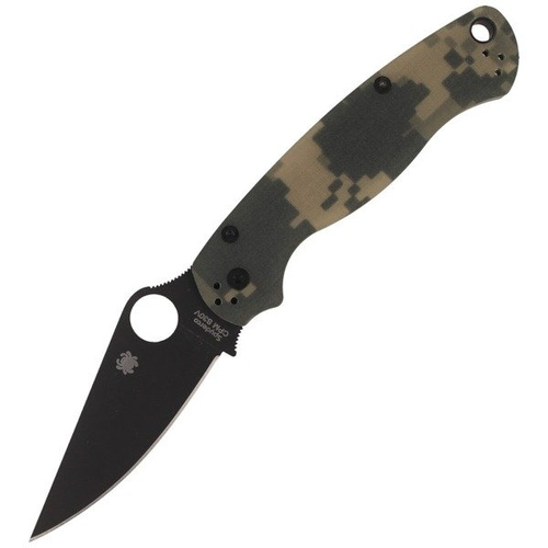 Spyderco - Zavírací nůž Para Military™ 2 G-10 Digital Camo / Black Blade - C81GPCMOBK2