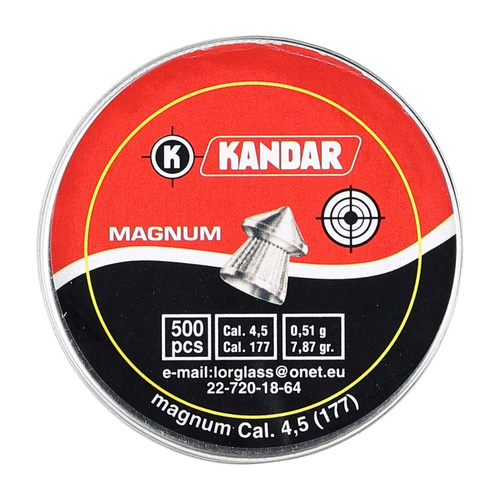 Kandar - Vzduchovky Magnum - 4,5 mm - 500 nábojů - 275-172
