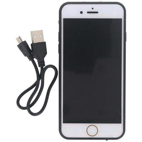 Paralyseur - Paralyzér pro chytré telefony se svítilnou - 3 miliony voltů - USB - černý/bílý - 6S