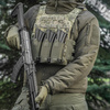 M-Tac - Trojité pouzdro na zásobníky pro AR / AK Elite Laser Cut - Ranger Green - 10145123