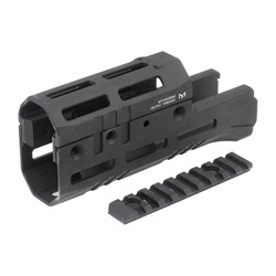 UTG - Chránič ruky pro AK 47 Super Slim Drop-In - M-LOK - hliník - černý - MTU053SSM