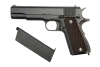EC - ASG Pistole replika C1911A1 - Zelený plyn - černá - WET-02-000528