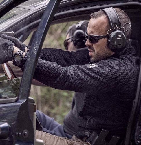 Helikon - Bunda Alpha Tactical Grid Fleece - námořnická modrá - BL-ALT-FG-37
