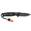 Ganzo - G7413 Zavírací nůž EDC s píšťalkou - G-Lock - černý - G7413-BK-WS