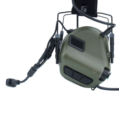 Earmor - Náhlavní souprava M32 Mark 3 - zelená - Mil-71H-FG