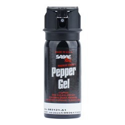 Sabre Red - Pepřový gel s flipem a pouzdrem na opasek - Gel - Stream - 53 ml - MK-3-GEL-H-US