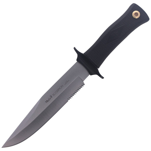 Muela - Taktický nůž s gumovou rukojetí 180 mm - SCORPION-18W