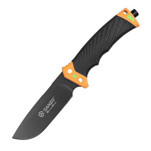 Ganzo - Taktický nůž G8012V2 - černý / oranžový - G8012V2-OR